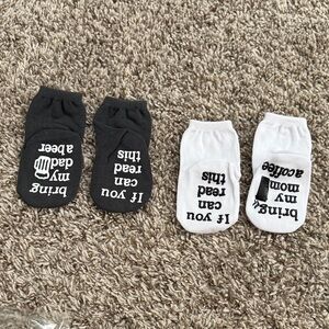 Black and White Fun Socks Set